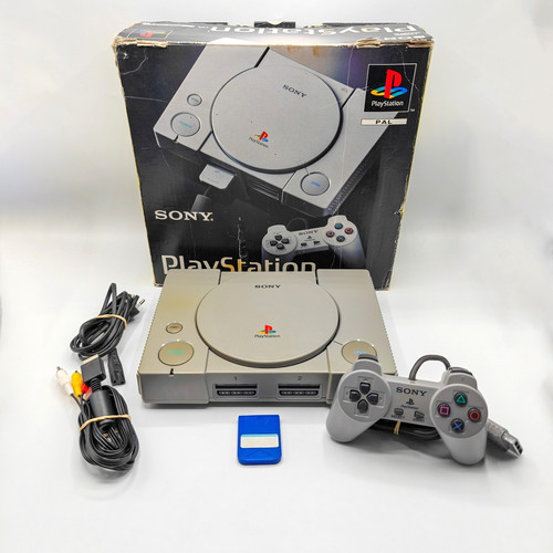 Console sony ps1 fat - console,